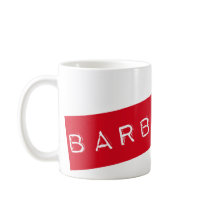 Barbarian Large Label Coffee Mug