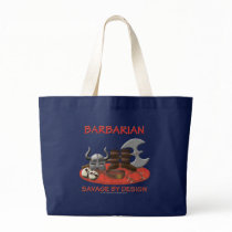 Barbarian: Savage by Design Canvas Bags