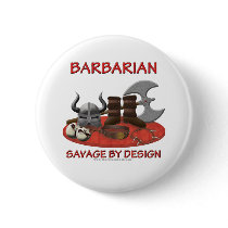 Barbarian: Savage by Design Pins