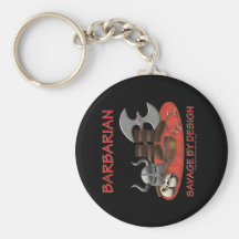 Barbarian: Savage by Design Key Chain