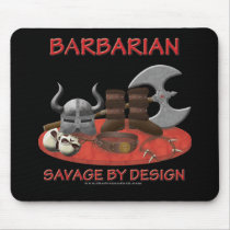 Barbarian: Savage by Design Mouse Mat