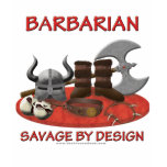 Barbarian: Savage by Design t-shirts