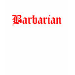 Barbarian t-shirts