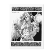 Barbarian Warrior Postcard