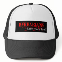 Barbarians Have More Fun! Mesh Hats
