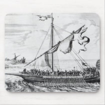 Barbary Galleys Mouse Pads