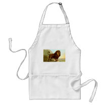 Barbary Lion Apron