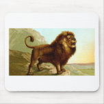 Barbary Lion Mouse Pads