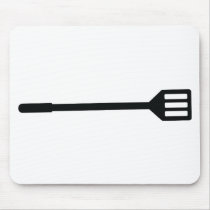 barbecue cutlery icon mouse pads