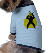 barbecue freak icon dog tee