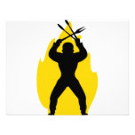 barbecue freak icon personalized announcement
