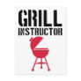 Barbecue - Grill Instructor Post Card