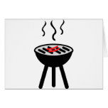 barbecue icon cards