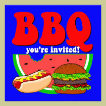 Barbecue invitations