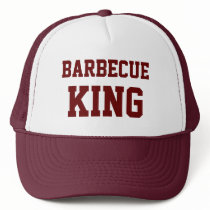 Barbecue King Funny Trucker Hat