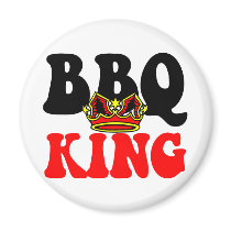 Barbecue King Magnets