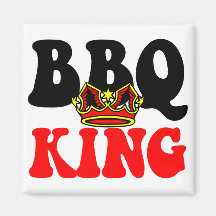 Barbecue King Magnets