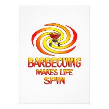 Barbecuing Spins Custom Invite