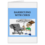 barbecuing with chris