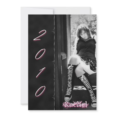 Barbed Graduation Announcement by NoteableExpressions
