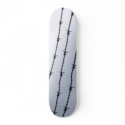 Barbed Wire 2 Deck Skate Board Decks by BoardsOfWar