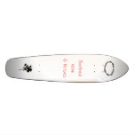 Barbed Wire & Black Roses Skateboard