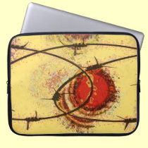 BARBED WIRE laptop sleeves