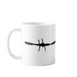 barbed wire coffee mugs