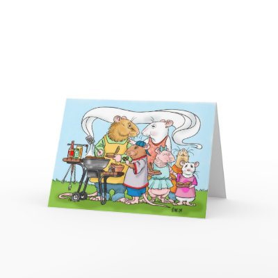 Barbeque Father's Day Card by Drusilla