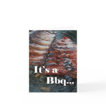 Barbeque Invite.... Cards
