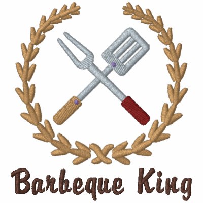 Barbeque King by Embroidery4U