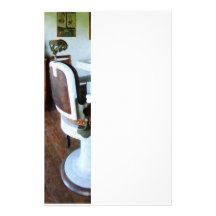 Barber Chair with Cash Register Stationery