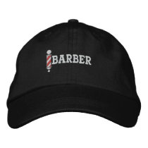 Barber Embroidered Hat