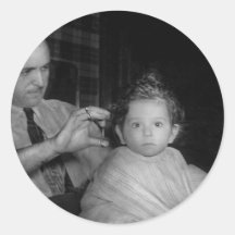 Barber - First Haircut Stickers