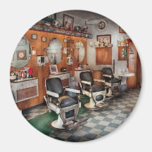 Barber - Frenchtown Barbers Fridge Magnet