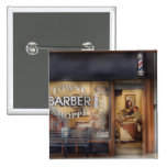 Barber - Getting a hair cut Pin
