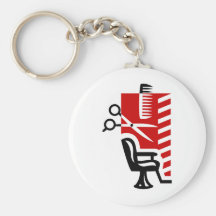 Barber Keychains