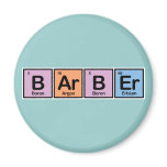 Barber made of Elements