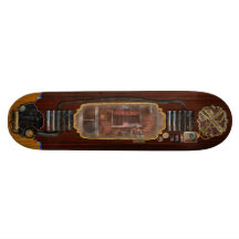 Barber - Metuchen, NJ - Waiting for Mike Custom Skateboard