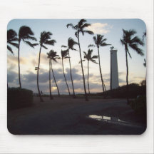 Barber Point Lighthouse, Oahu, Hawaii Mouse Pad