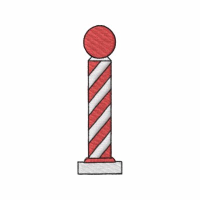 Barber Pole by ZazzleEmbroidery