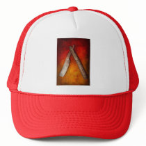 Barber - Shaving - Keep a stiff upper lip Mesh Hat