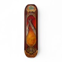 Barber - Shaving - Keep a stiff upper lip Skateboards