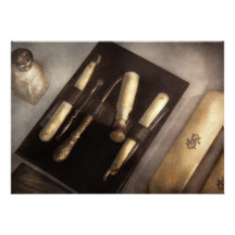 Barber - Shaving - The shaving kit Personalised Announcement