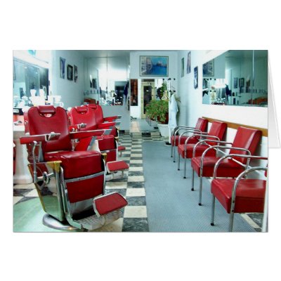 Barber Shop Cards by cleverocity