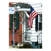 Barber Shop Entrance Invite