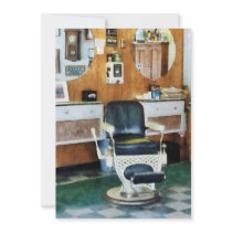 Barber Shop One Chair Announcements