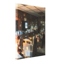 Barber Shop With Sun Stream Gallery Wrap Canvas