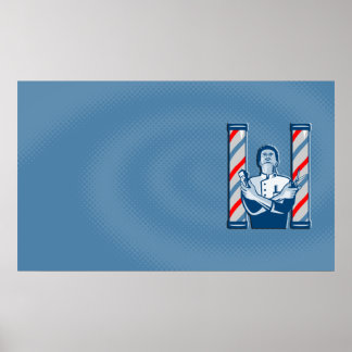 Newspaper Barber Posters Newspaper Barber Posters