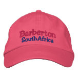 Barberton, South Africa Custom Hat embroidered hats